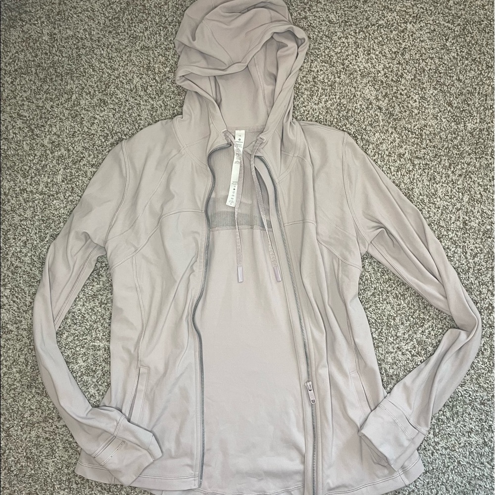 PINK DEFINE JACKET NULU MATERIAL W HOOD🤍